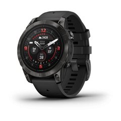 Смарт-годинник Garmin Epix Pro Gen 2 Sapphire 47mm Carbon G. DLC Tit. with Black Band