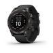 Смарт-часы Garmin Fenix ​​7 Pro Sapphire Solar Carbon G. DLC Tit. with Black Band