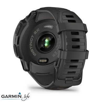 Смарт-годинник Garmin Instinct 2X Solar Graphite