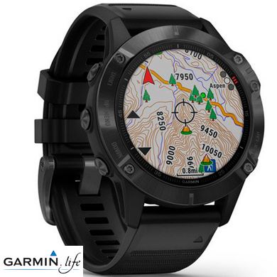 Спортивний годинник Garmin Fenix 6 Pro Black 010-02158-02