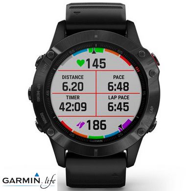 Спортивний годинник Garmin Fenix 6 Pro Black 010-02158-02