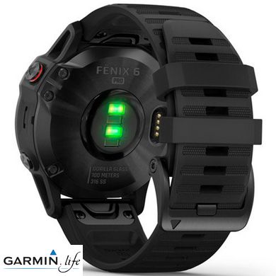 Спортивний годинник Garmin Fenix 6 Pro Black 010-02158-02