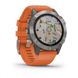 Спортивний годинник Garmin Fenix 6 Pro Sapphire Titanium with Ember Orange Band 010-02158-14