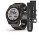 Смарт-годинник Garmin Fenix 7X Sapphire Solar C. Grey DLC Titanium w. Carbon Grey DLC Vented T. Band