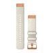 Ремінець Garmin QuickFit 20mm Watch Bands Cream Heathered Nylon with Rose Gold Hardware