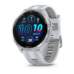 Смарт- годинник Garmin Forerunner 965 Titanium Bezel w. Whiteston Case and Whiteston/Powder Gray S. Band