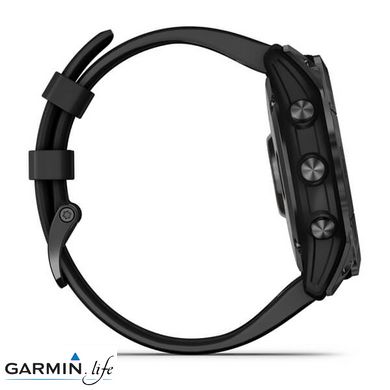 Смарт-годинник Garmin Fenix 7X Solar Slate Gray with Black Band