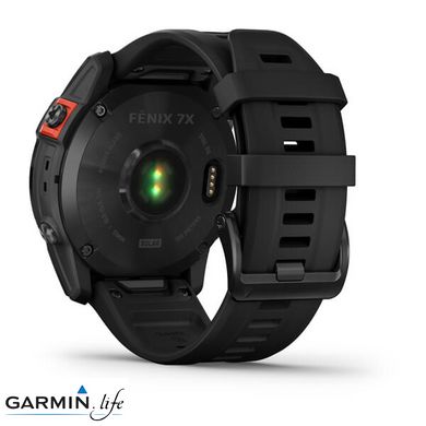 Смарт-годинник Garmin Fenix 7X Solar Slate Gray with Black Band