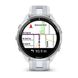 Смарт- годинник Garmin Forerunner 965 Titanium Bezel w. Whiteston Case and Whiteston/Powder Gray S. Band