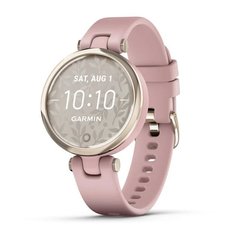 Смарт-годинник Garmin Lily Sport Edition - Cream Gold Bezel with Dust Rose Case and S. Band