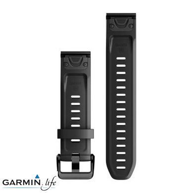 Ремінець Garmin QuickFit 20 Watch Bands Black Silicone
