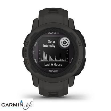 Смарт-годинник Garmin Instinct 2S Solar Graphite