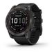 Смарт-годинник Garmin Fenix 7X Sapphire Solar Carbon Gray DLC Titanium with Black Band