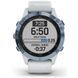 Спортивные часы Garmin Fenix 6 Pro Solar Edition Mineral Blue with Whitestone Band 010-02410-19