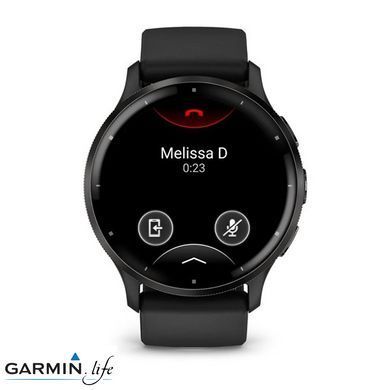 Смарт-часы Garmin Venu 3 Slate S. Steel Bezel w. Black Case and S. Band