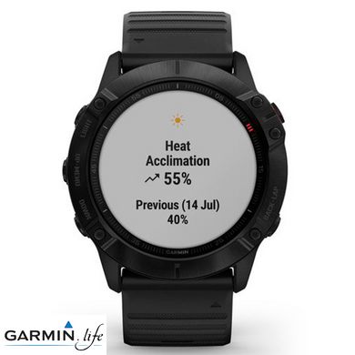 Спортивний годинник Garmin Fenix 6X Pro Black with Black Band 010-02157-01