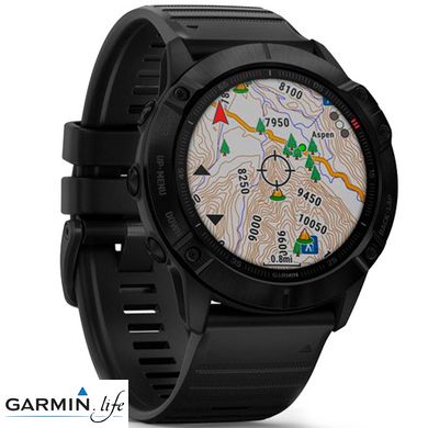 Спортивний годинник Garmin Fenix 6X Pro Black with Black Band 010-02157-01