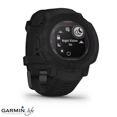 Смарт-годинник Garmin Instinct 2 Solar - Tactical Edition Black