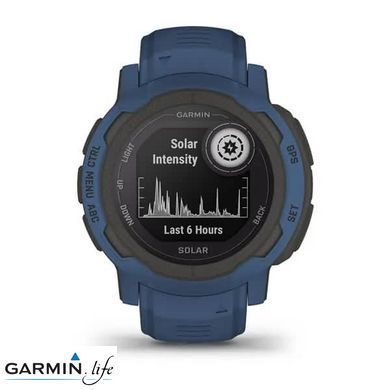 Смарт-часы Garmin Instinct 2 Solar, Tidal Blue