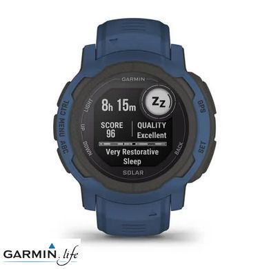 Смарт-часы Garmin Instinct 2 Solar, Tidal Blue