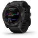 Смарт-часы Garmin Fenix 7X Sapphire S. Black DLC Titanium w. Black Band