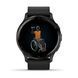 Смарт-часы Garmin Venu 3 Slate S. Steel Bezel w. Black Case and Leather Band