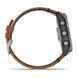 Смарт-часы Garmin Fenix 7X Sapphire Solar Titanium w. Chestnut Leather Band