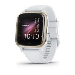 Смарт-годинник Garmin Venu Sq 2 Cream Gold Aluminum Bezel with White Case and Silicone Band
