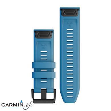 Ремінець Garmin QuickFit 26 Watch Bands Cirrus Blue Silicone