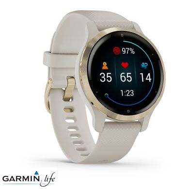 Смарт-годинник Garmin Venu 2S Slate Bezel with Graphite Case and Silicone Band