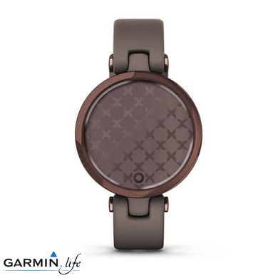 Смарт-годинник Garmin Lily Dark Bronze Bezel with Paloma Case and Italian Leather Band