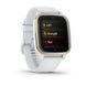 Смарт-годинник Garmin Venu Sq 2 Cream Gold Aluminum Bezel with White Case and Silicone Band