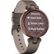 Смарт-годинник Garmin Lily Dark Bronze Bezel with Paloma Case and Italian Leather Band