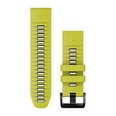 Ремінець Garmin QuickFit 26 Silicone електричний лайм/сірий