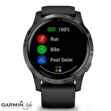 Смарт-годинник Garmin vivoactive 4 Black/Slate