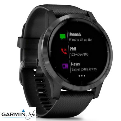 Смарт-годинник Garmin vivoactive 4 Black/Slate