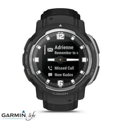 Смарт-годинник Garmin Instinct Crossover - Standard Edition Black