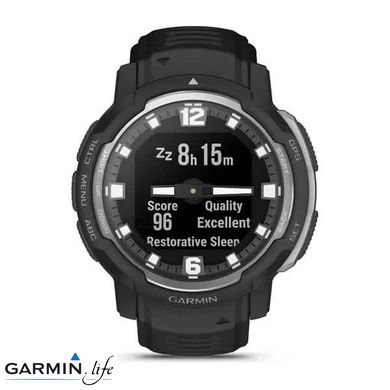 Смарт-годинник Garmin Instinct Crossover - Standard Edition Black