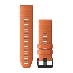 Ремешок Garmin для Fenix 6x 26mm QuickFit Ember Orange Silicone bands