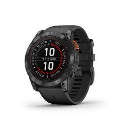 Смарт-часы Garmin Fenix ​​7X Pro Solar Slate Gray w. Black Band