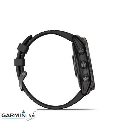 Смарт-годинник Garmin Fenix 7X Pro Solar Slate Gray w. Black Band