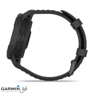 Смарт-годинник Garmin Instinct Crossover Solar Graphite