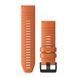 Ремешок Garmin для Fenix 6x 26mm QuickFit Ember Orange Silicone bands