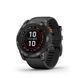 Смарт-годинник Garmin Fenix 7X Pro Solar Slate Gray w. Black Band