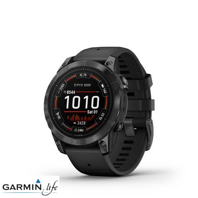 Смарт-годинник Garmin Epix Pro Gen 2 47mm Slate Gray w. Black Band