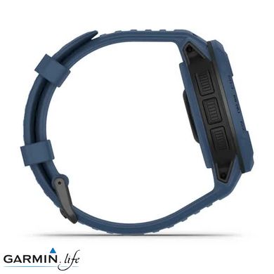 Смарт-годинник Garmin Instinct Crossover Solar Tidal Blue