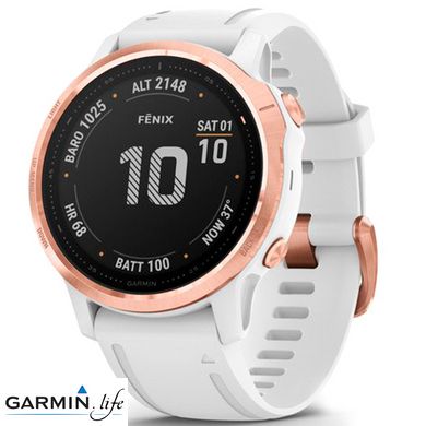 Спортивний годинник Garmin Fenix 6S Pro Rose Gold 010-02159-11