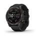 Смарт-годинник Garmin Fenix 7 Sapphire Solar Carbon Gray DLC Titanium with Black Band