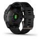 Смарт-годинник Garmin Fenix 7 Sapphire Solar Carbon Gray DLC Titanium with Black Band