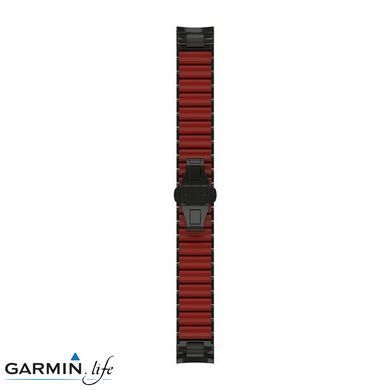 Ремешок Garmin для MARQ Hybrid Titanium/Silicone Bracelet &ndash; Carbon Gray DLC